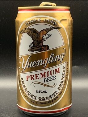 Vintage Beer Can Yuengling 40th Annual SCL County Firefighters Assoc 1994 Empty